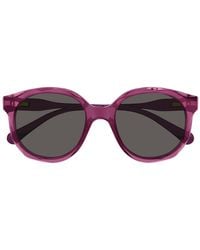 Chloé - Zonnebril Cc0019 S 003 Roze/grijs Kinderen - Lyst