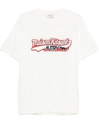 Autry - T-Shirt Main Maison Kitsune - Lyst