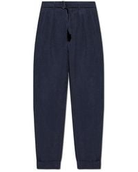 Officine Generale - I Pantaloni Di Officine Generali Blu - Lyst