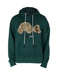 Palm Angels - Sweatshirt Groen - Lyst