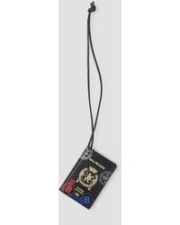 Balenciaga - Passport Card Holder Keyring - Lyst