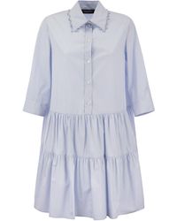 Fabiana Filippi - Organic Cotton Chemise Dress - Lyst