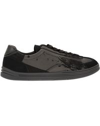 Stone Island - Fabric, Suede En Rubber Trainers - Lyst