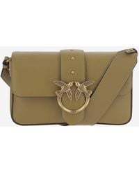 Pinko - Shoulder Bag Love One Mini Leather - Lyst