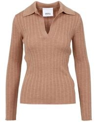 Erika Cavallini Semi Couture - Sweaters Brown - Lyst