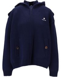ShuShu/Tong - Chaqueta de punto con cremallera y cuello doble - Lyst