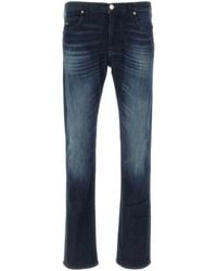 Emporio Armani - Stretch Denim Jeans - Lyst