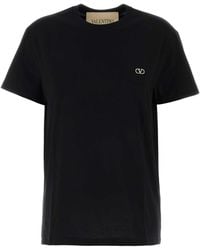 Valentino Garavani - Cotton T-Shirt - Lyst