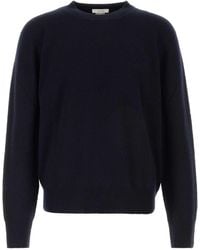 The Row - Midnight Cashmere Auguste Sweater - Lyst