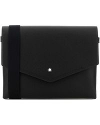 Montblanc - Leather Companion Crossbody Bag - Lyst