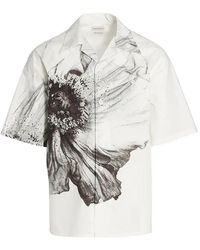 McQueen - Shirt Met Korte Mouwen - Lyst