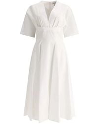 Alaïa - Cotton Casual Dress - Lyst