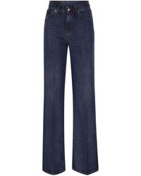 Dondup - Jeans à la jambe large ambre - Lyst