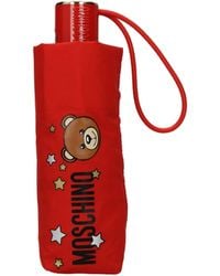 Moschino - Ombrelli Toy Stars Donna Poliestere Rosso - Lyst
