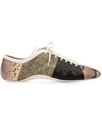 Dries Van Noten - Patchwork Ballet-Style Sneakers - Lyst