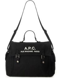 A.P.C. - Borsa A Tracolla Con Logo - Lyst