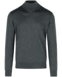 ZEGNA - Cashmere And Silk Turtleneck Sweater - Lyst