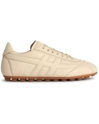 Hogan - 'H693' Joghurt -farbiger reibungsloser Lear -Turnschuhe - Lyst