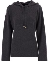 Fabiana Filippi - English Ribbed Hooded Sweater - Lyst