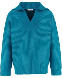 Valentino Garavani - Silk Blend Sweater - Lyst