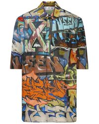 Off-White c/o Virgil Abloh - White Neen Allen Camisa - Lyst