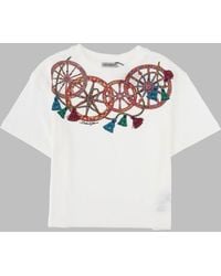 Dolce & Gabbana - T Shirt Manica Corta Con Stampa - Lyst