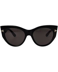 Tom Ford - Round Sunglasses Ft1416 01 A - Lyst
