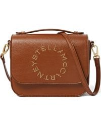 Stella McCartney - Messenger Shoulder With Logo Bags - Lyst