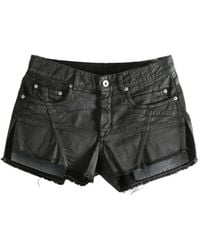 Rick Owens - Denim Shorts - Lyst