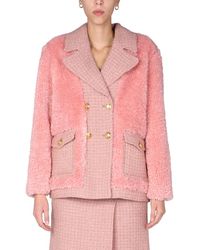 Moschino - Mat Jacket - Lyst