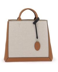 Tod's - Tolevas & Leather Tote Sac - Lyst