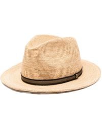 Borsalino - Argentina Rafia Hat - Lyst