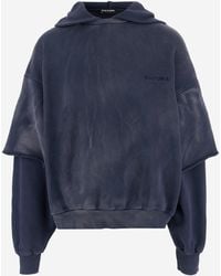 Cultura - Oversized Cotton Hooded Sweatshirt - Lyst
