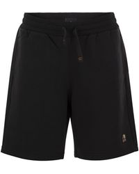 Parajumpers - Cairo Easy Cotton Fleece Bermuda Shorts - Lyst