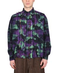 Needles - Chemise en flanelle à motif tie dye - Lyst