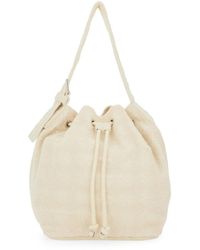 Tory Burch - Oversized "T Monogram" Bucket Bag - Lyst
