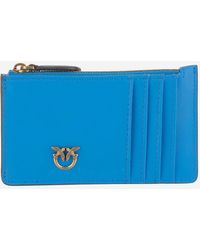 Pinko - Leather Love Birds Card Holder - Lyst