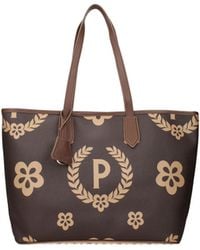 Pollini - Shoulder Bags Pvc/Cream - Lyst