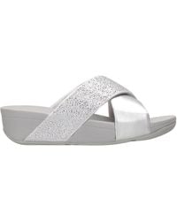 Fitflop - Sandalen Silber - Lyst