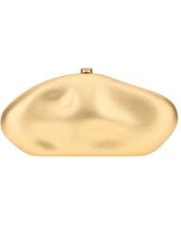 Cult Gaia - Nappa Leather Caldera Clutch - Lyst