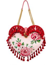 Dolce & Gabbana - My Heart Häkeltasche - Lyst