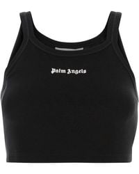 Palm Angels - Sleeveless Tops - Lyst
