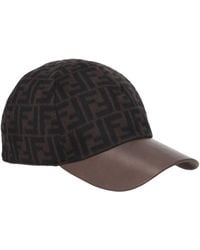 Fendi Hat in Brown for Men Lyst