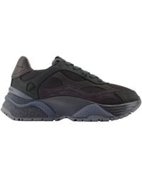 Philippe Model - Lage Damesneakers Zwart - Lyst