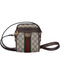 Gucci - Umhängetaschen Ophidia Mann Stoff Beige/Ebano - Lyst