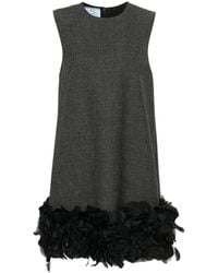 Prada - Abito corto - Lyst