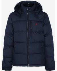 Polo Ralph Lauren - Gorham Nylon Down Jacket With Logo - Lyst
