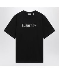 Burberry - Tshirt With Logo Print - Lyst