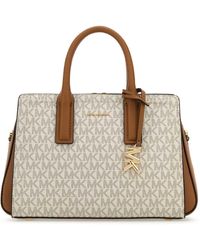 MICHAEL Michael Kors - Canvas Small Laila Handbag - Lyst