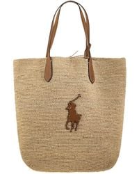 Polo Ralph Lauren - Big Pony Canvas Tote - Lyst